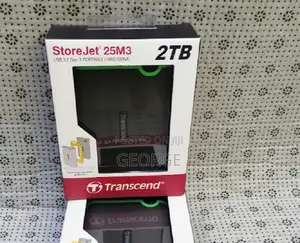 Transcend 2tb Usb 3.1 Portable External Hard Drive 25m3