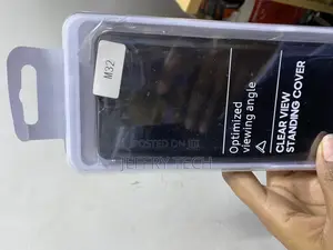 Cassiey for Samsung Galaxy M32 5g Clear View Leather Flip Case