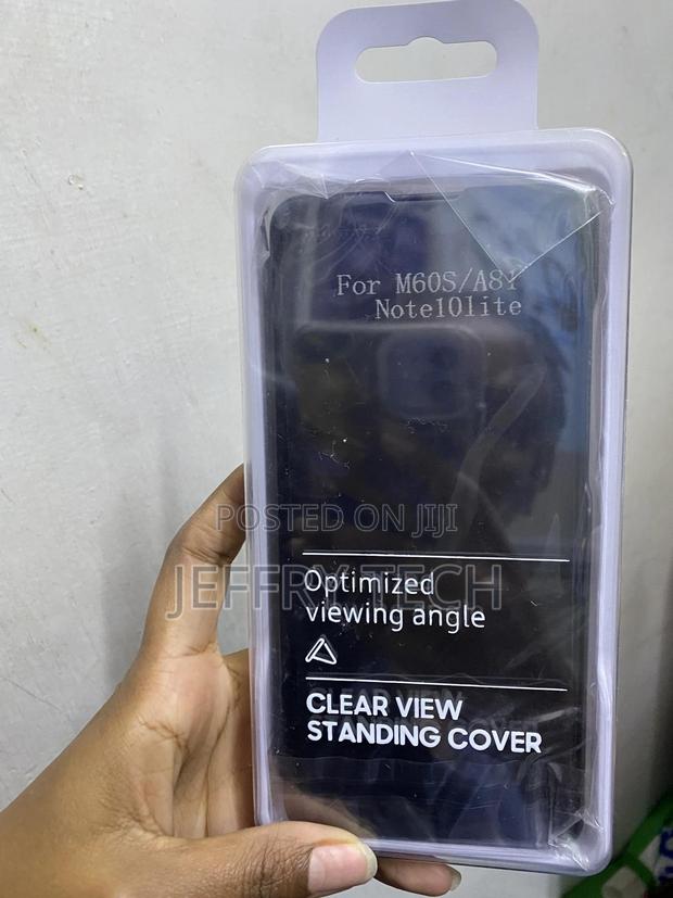 Trifty Mobile Flip Cover for Samsung Galaxy M60 Mirror Clear View - main view