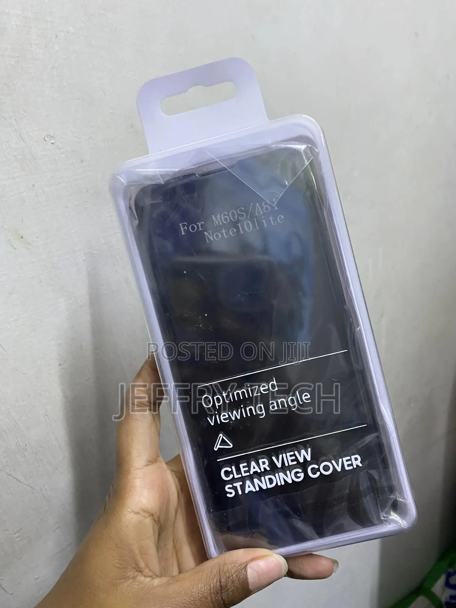 Trifty Mobile Flip Cover for Samsung Galaxy M60 Mirror Clear View
