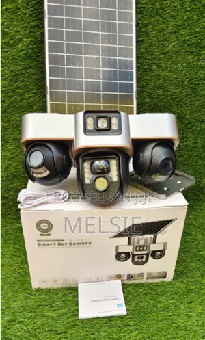 PTZ 4g Solar Powered Camera V380 Pro Non-Stop Power Supply