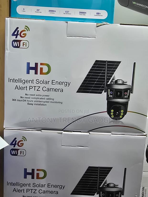 Solar Powered 4g Hd Smart Security Ptz Ip Camera - thumbnail 3
