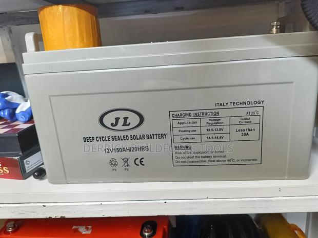 Jl 12v 150ah 20hrs Deep Cycle Solar Battery - main view