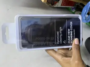 Mikese Clear View Case Compatible for Samsung Galaxy S10 Lite