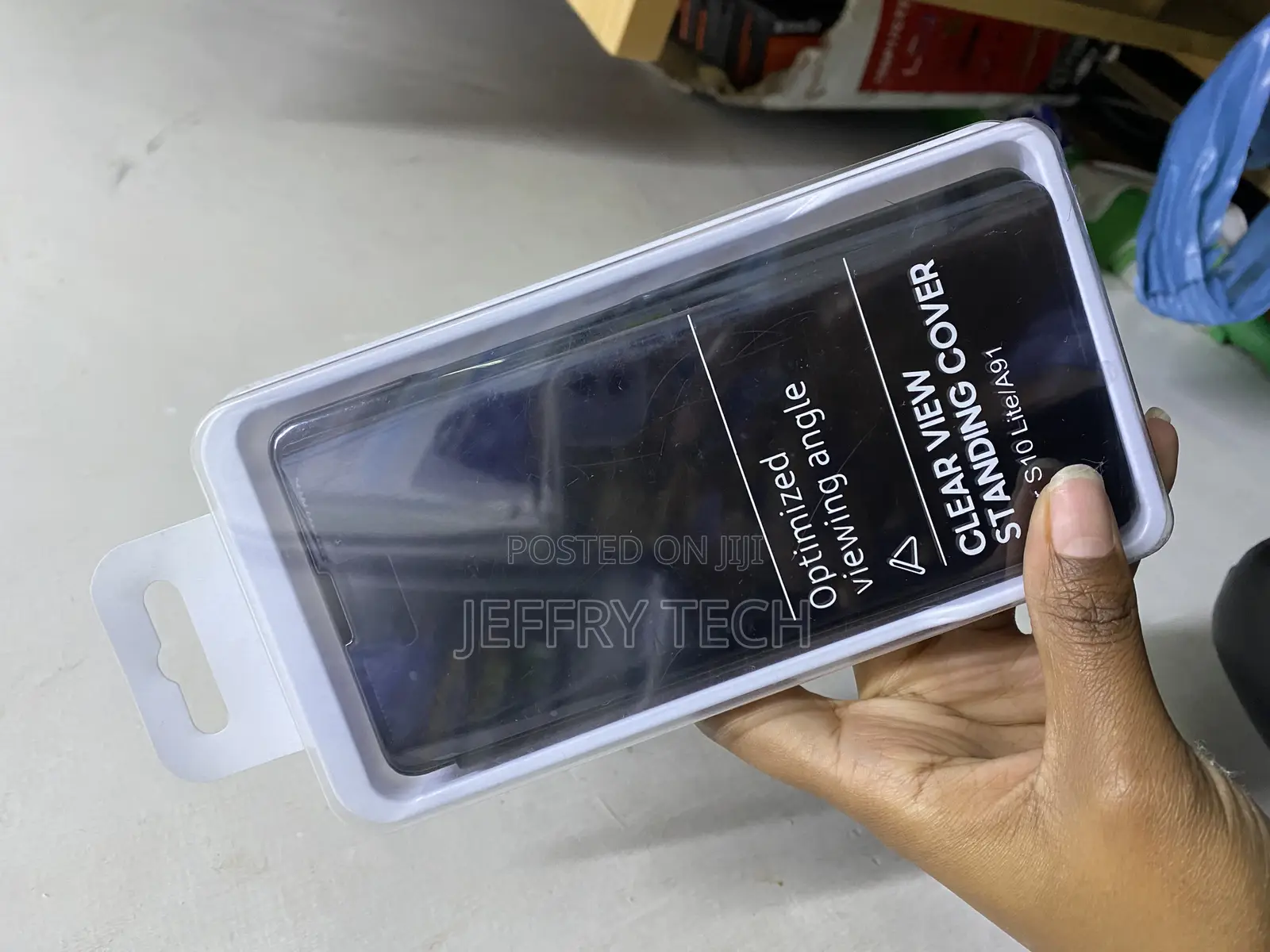 Mikese Clear View Case Compatible for Samsung Galaxy S10 Lite