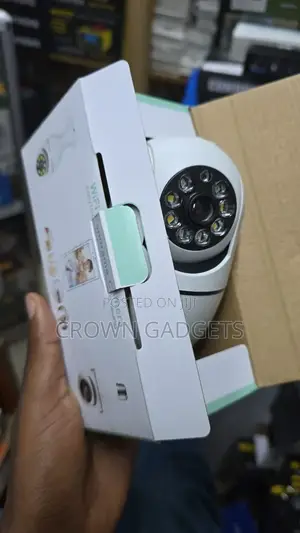 360° Wi-Fi Panorama Bulb Camera With Night Vision Motion Detection