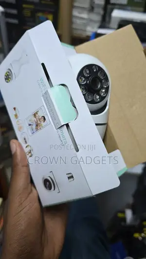 360° Wi-Fi Panorama Bulb Camera With Night Vision Motion Detection