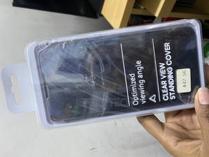 Lemaxelers Samsung Galaxy A42 5g Case Clear View Flip - thumbnail 2