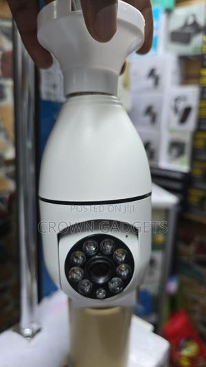 Smart Panoramic Light Bulb Security Camera 1080p Wi-Fi Hd - thumbnail 2