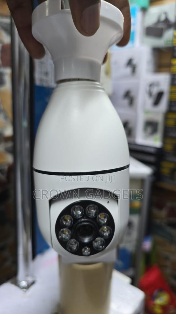 Smart Panoramic Light Bulb Security Camera 1080p Wi-Fi Hd - main view