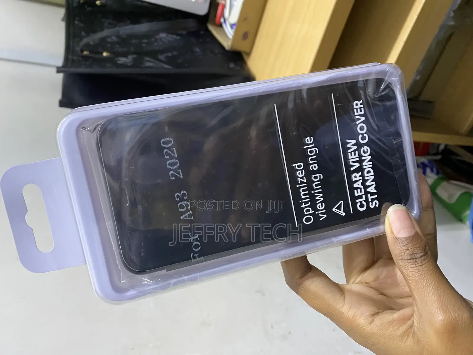 Othiker Clear View Front and Back for Oppo A93 Without Sensor