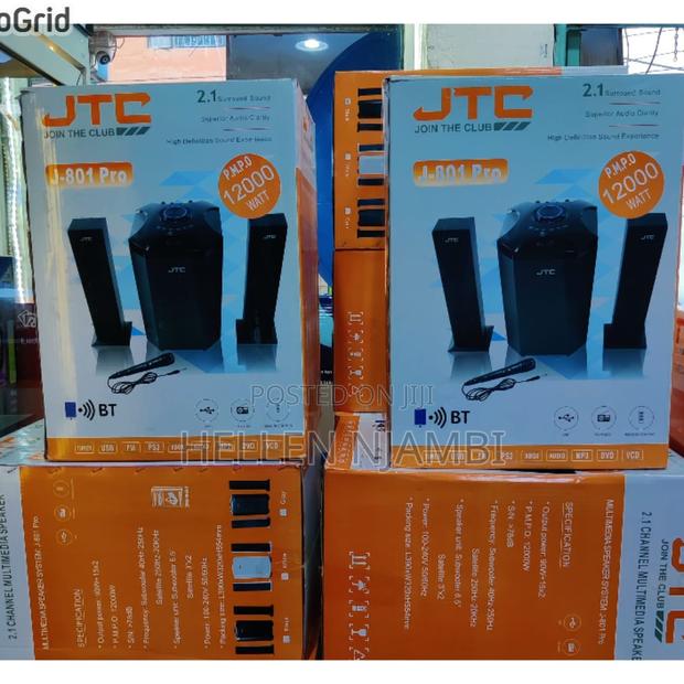 JTC Mtungi 2.1ch Hometheatre-Bt/Fm/Usb-12,000w-System