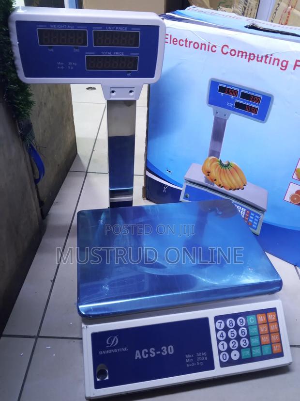 Digital Price Computing Weighing Scale - main view