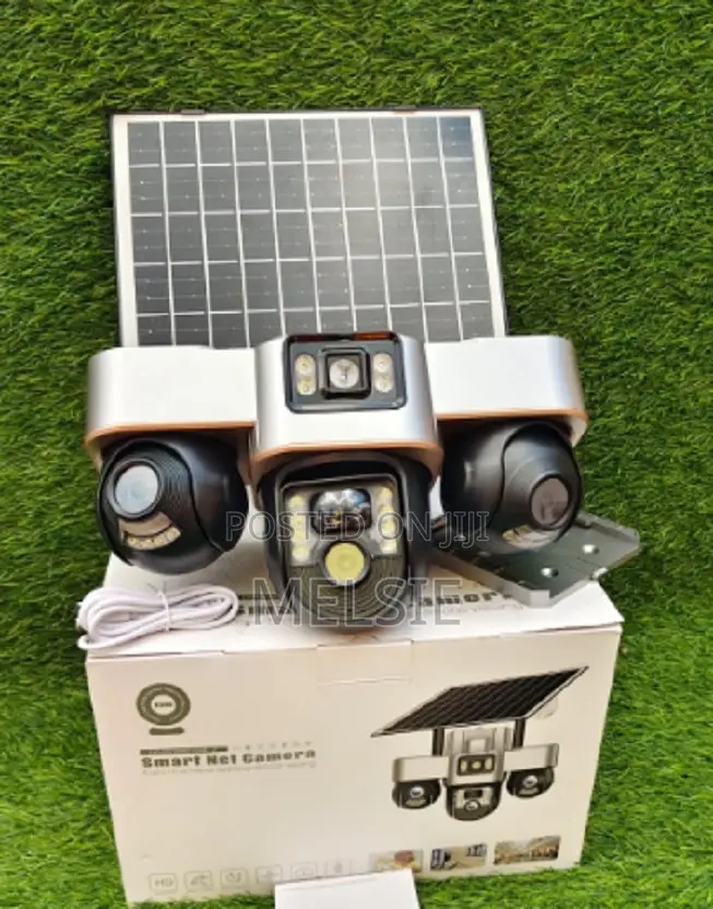 Powerfulv380 Pro Solar Powered 4g Wifi Three Lenssecurity CCTV Camera