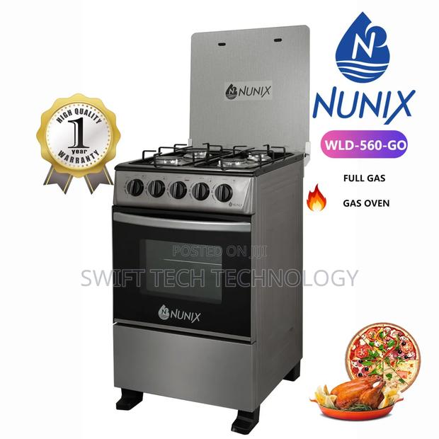 50*55 Nunix Full Gas Standing Cooker New Model