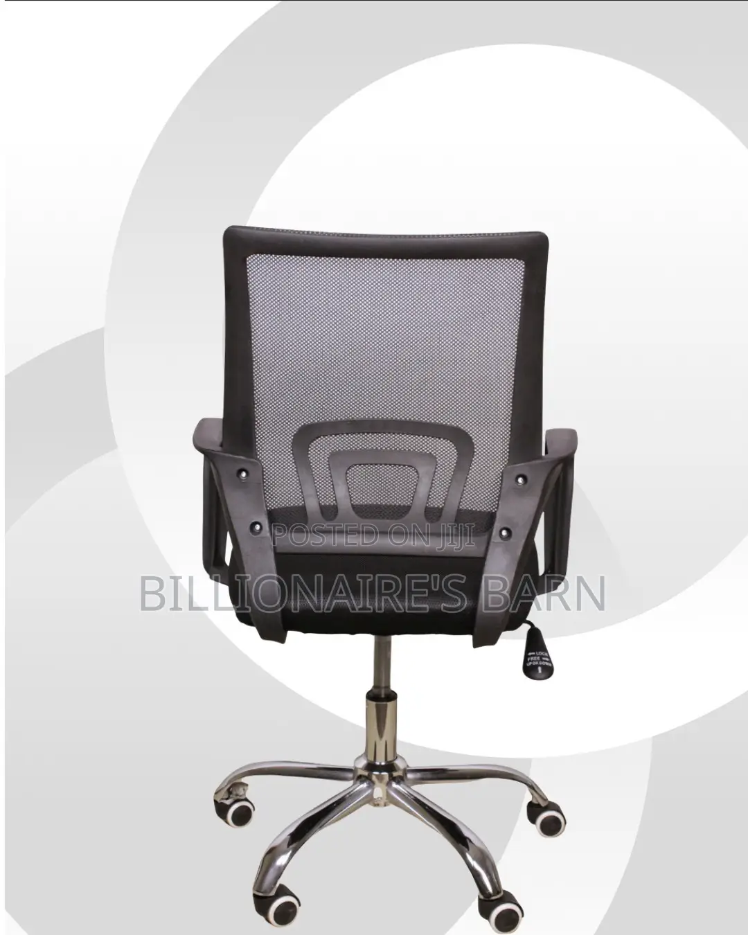 Secretarial Mesh Office Chair | Minimal High-density Foam Seat
