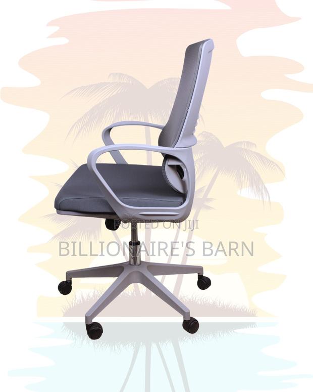 Grey Ergonomic Mesh Office Chair | Executive Mesh Backrest