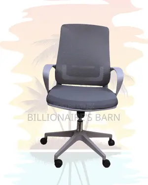 Grey Ergonomic Mesh Office Chair | Executive Mesh Backrest