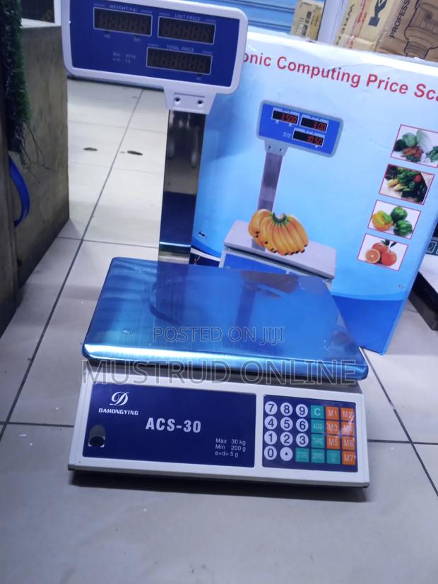 Asc 30 Price Computing Weighing Scale - main view