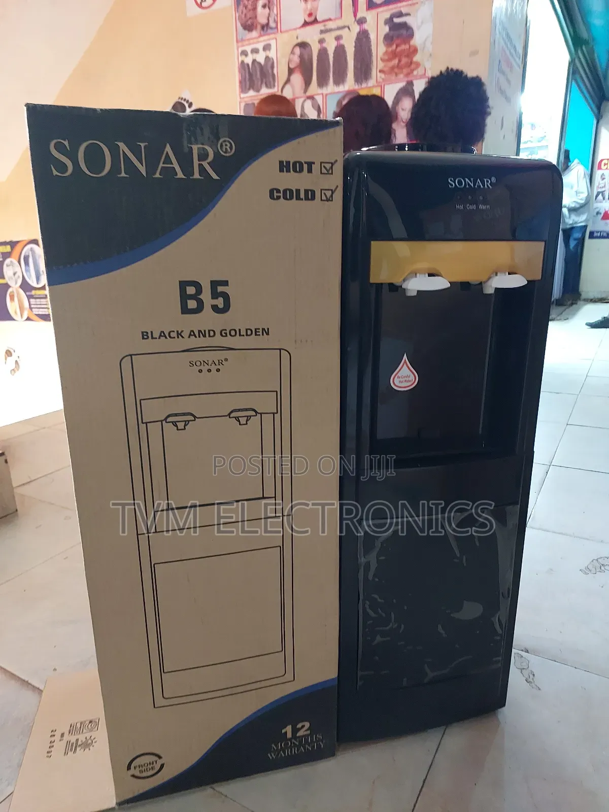 Sonar (Sr-B5c) Hot Cold Free Standing Water Dispenser