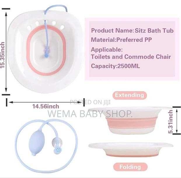Foldable Sitz Bath Basin - thumbnail 8