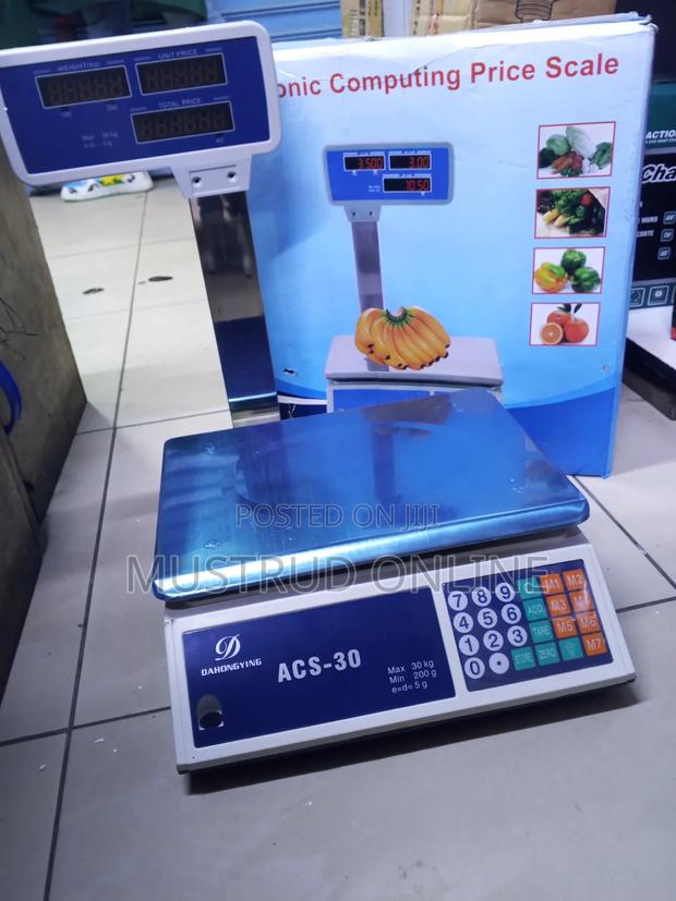 Electronic Computing Price Scale 30kgs - main view
