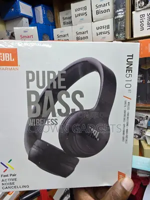 JBL Pure Bass Wireless Bluetooth Over-Ear Headphones With Deep Bass
