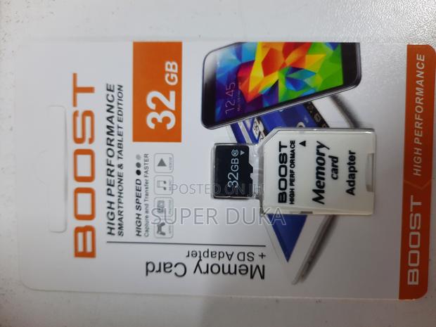 Memory Card With Sd Adapter.Boost 32 Gb High Performance - main view