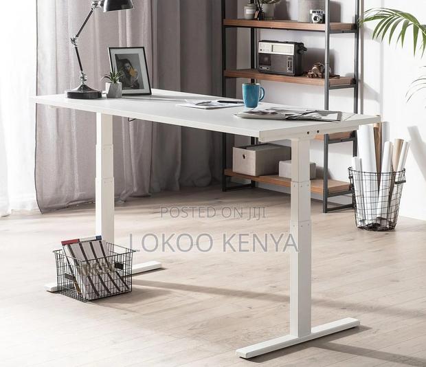 Standing Desk :Electric Height-Adjustable Metal Frame for Office - thumbnail 2