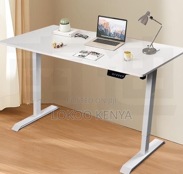 Standing Desk :Electric Height-Adjustable Metal Frame for Office - thumbnail 5