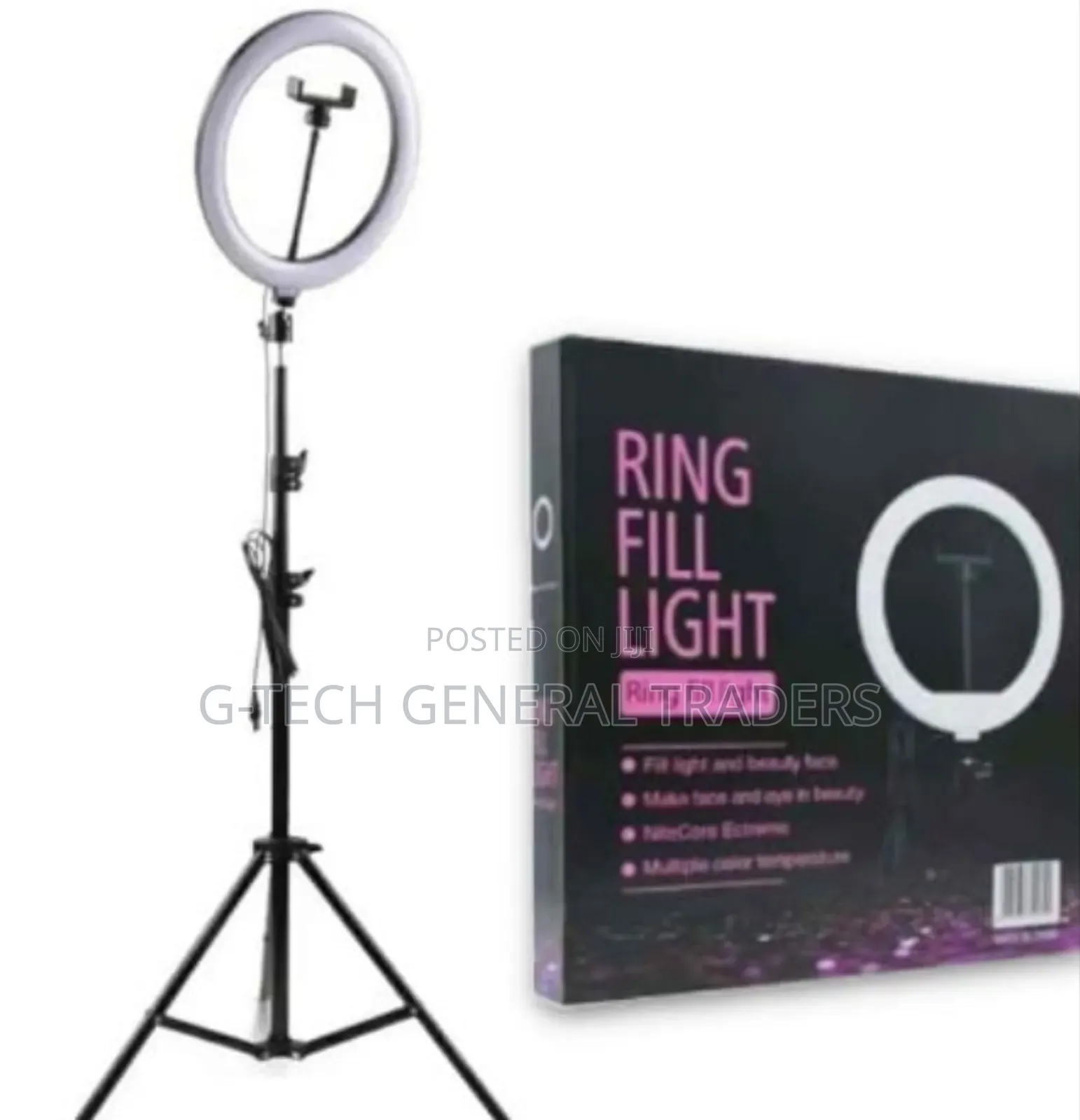 Light Fill 10inch Ring Light With Adjustable Tripod Stand