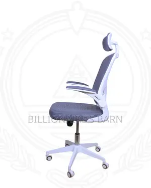 White Ergonomic Office Chair (Minimal) — Restocked!