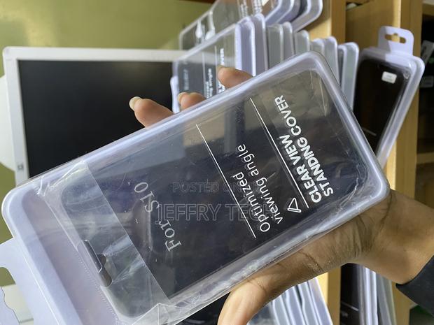 Mikee Samsung Galaxy S10 Protective Clear View Folio Cover Case - thumbnail 2