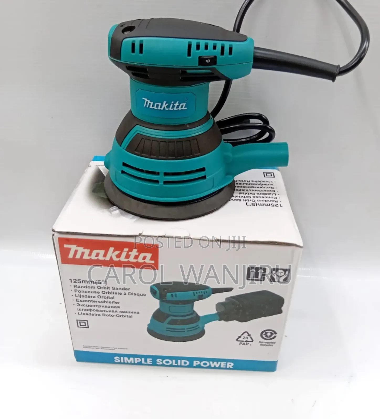 Makita Rotary Sander Machine