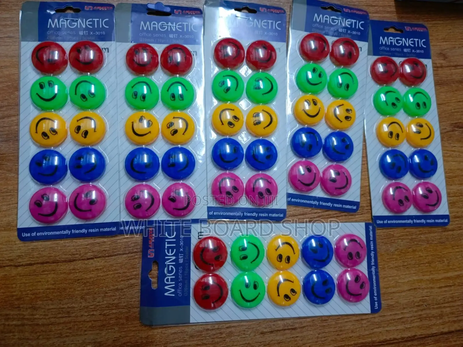 White Board Magnets / Buttons Pairs -Wholesale