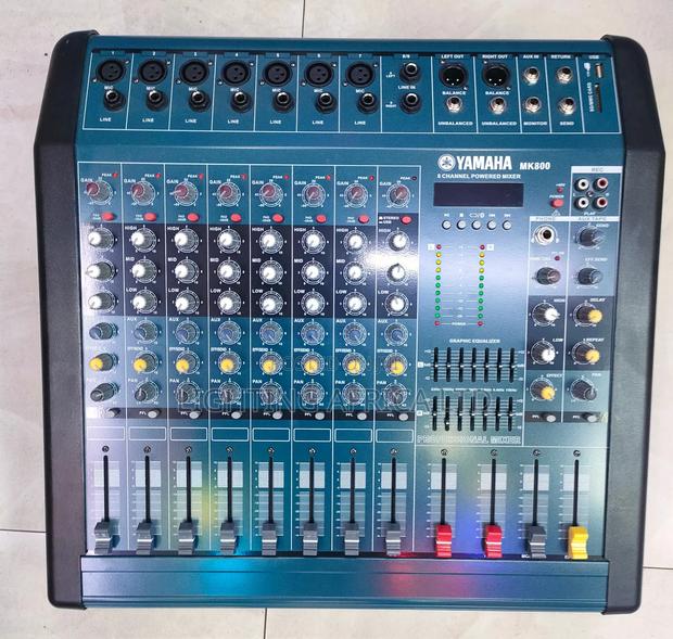 8 Channels Yamaha Powered Mixer Usb Bluetooth - main view
