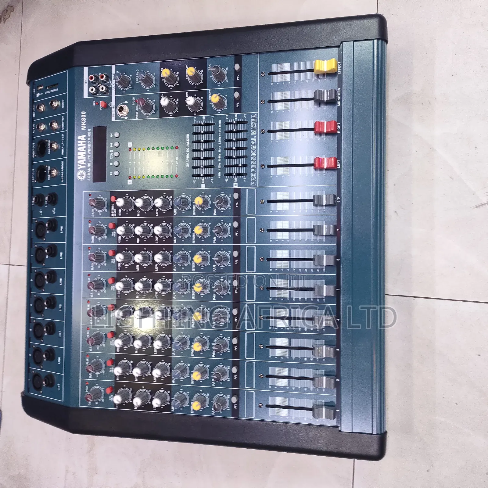 8 Channels Yamaha Powered Mixer Usb Bluetooth