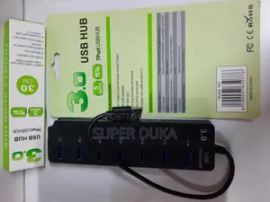 Usb Hub. 7-Port Usb 3.0.Super-Speed Data Transfer 5 GBPS