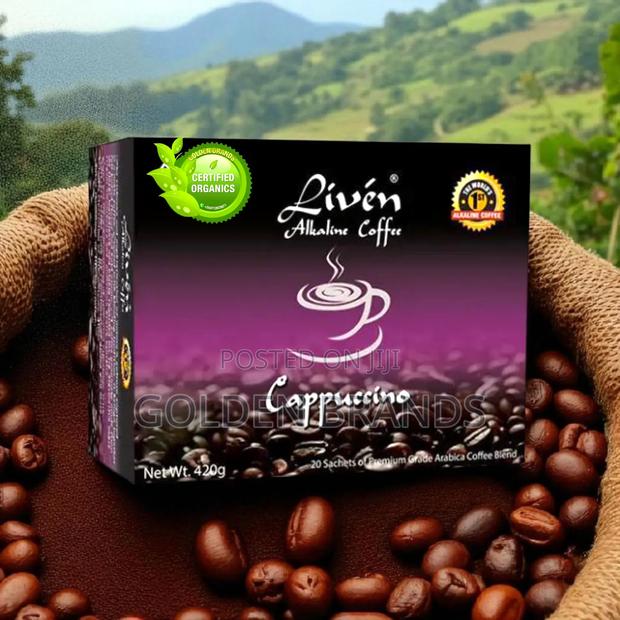 Organic Alkaline Coffee Formula-Balance Ph, Reducing Acidity 20 Sachet