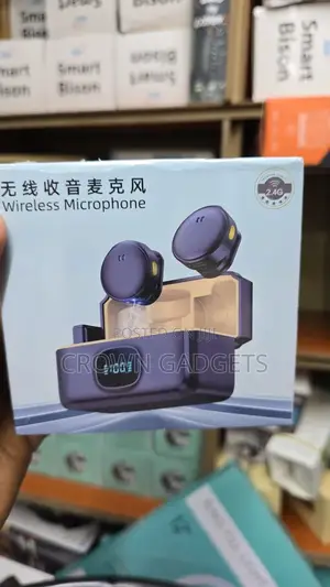 Magnetic Clip-on Lavalier Mic Q8/M2 for Live Streaming Vlogs