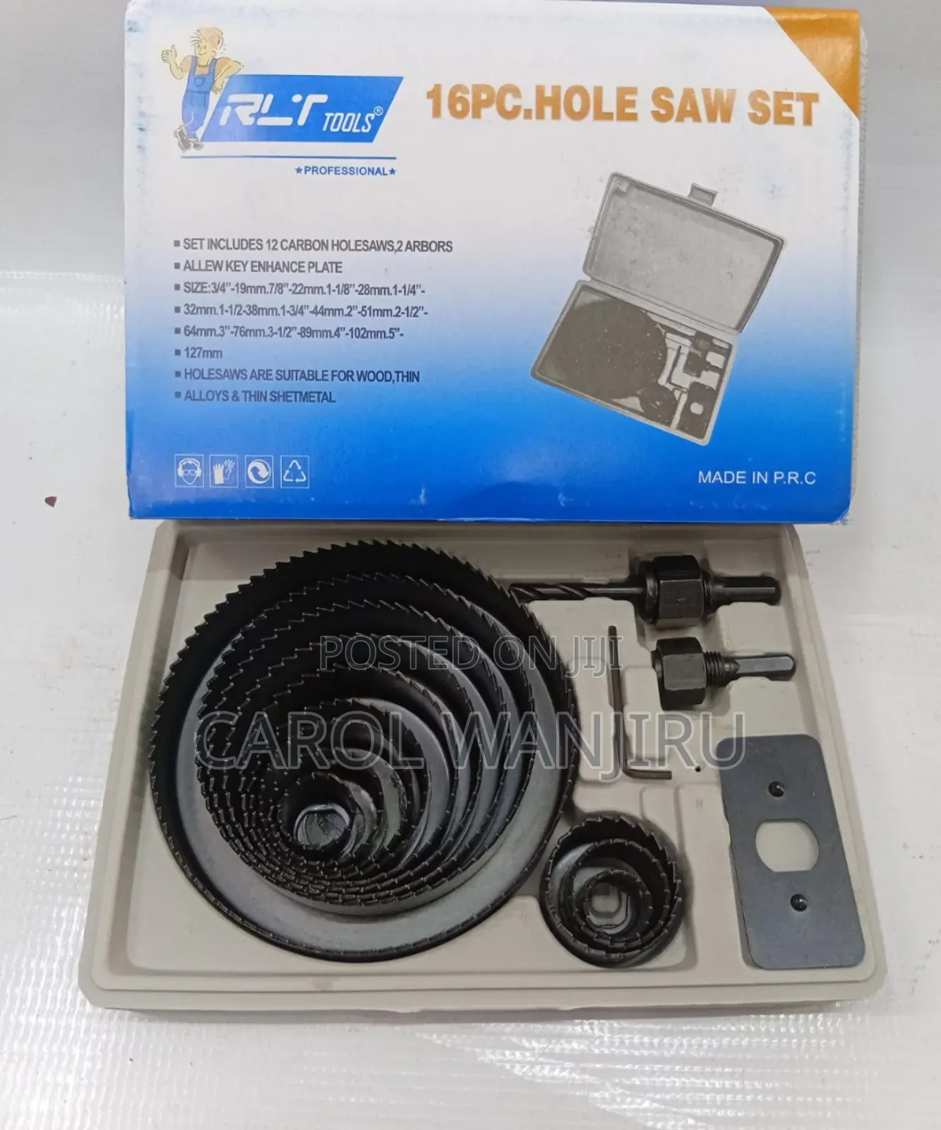 16pcs Holesaw Set/ New Holes Saw Set