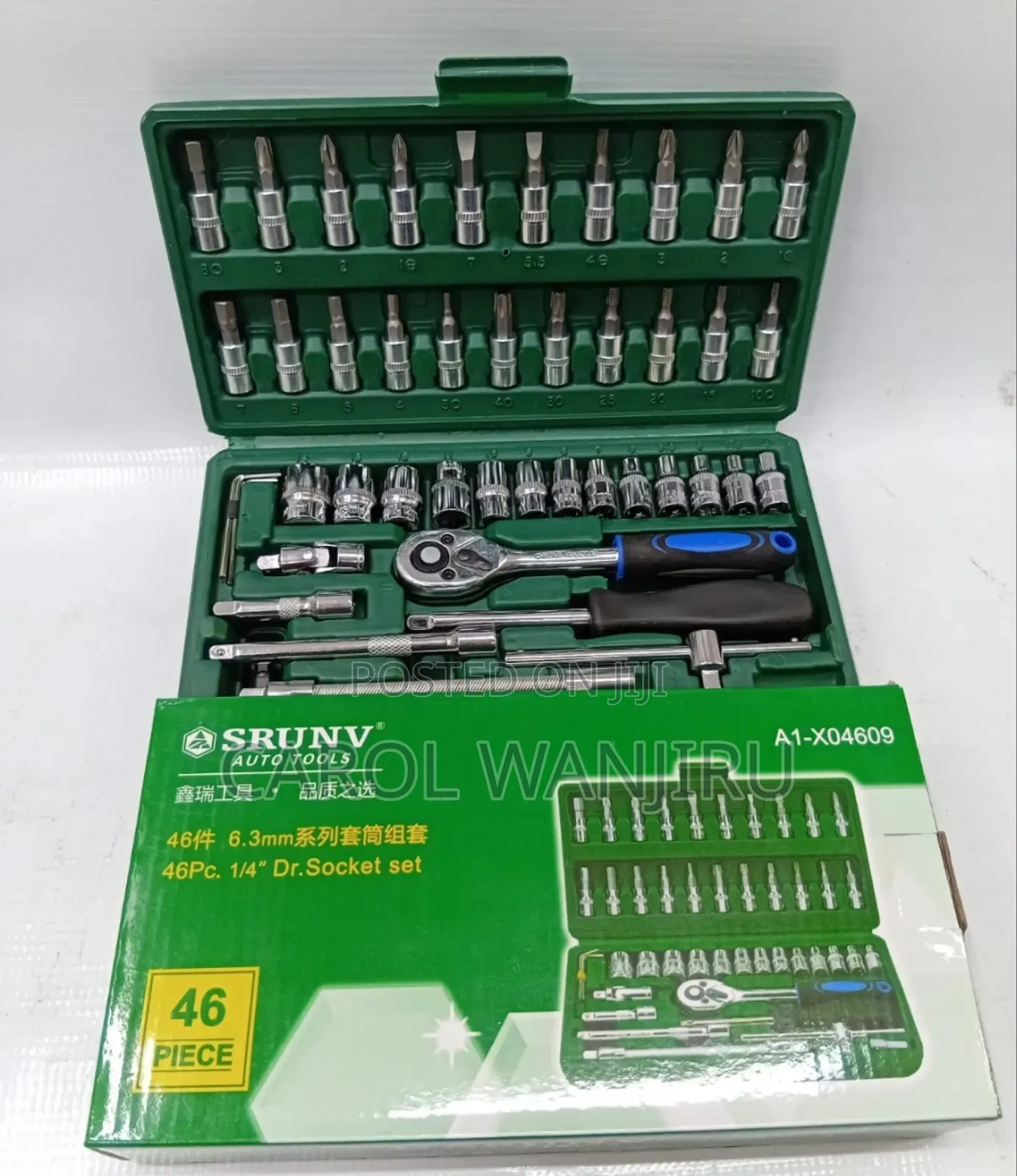 46 Pieces Socket Wrench