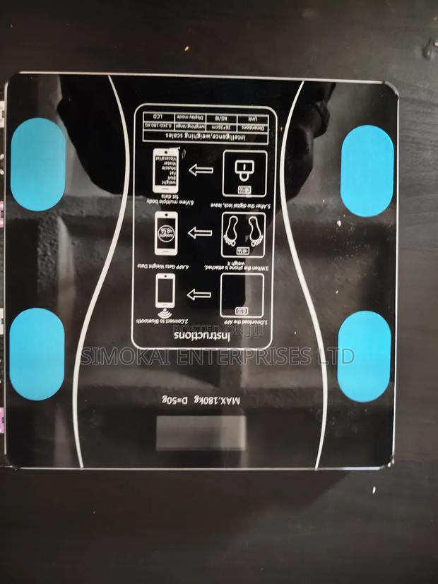 Bluetooth Enabled Weighing Scale - main view