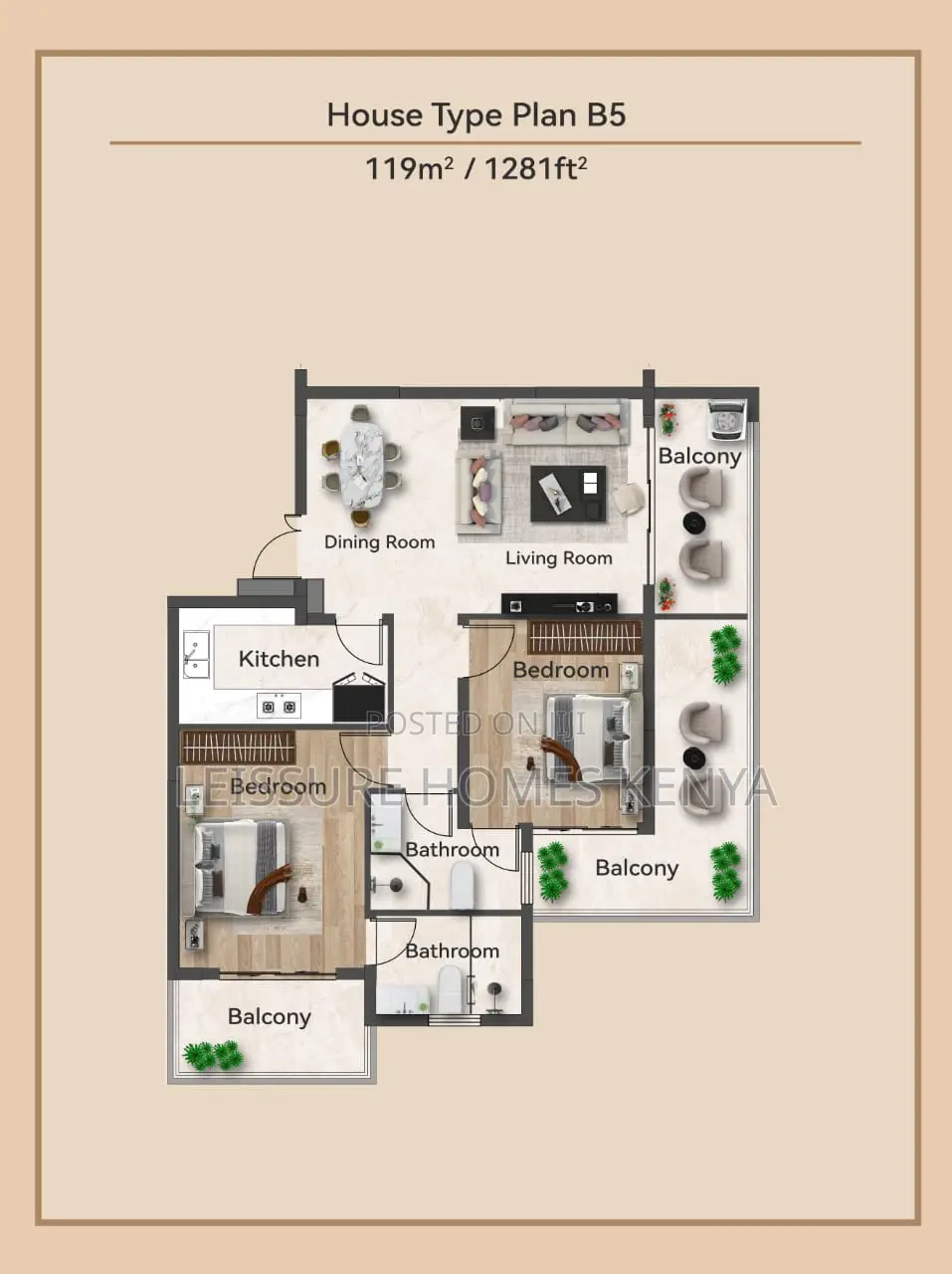 1bdrm Apartment in Kileleshwa for sale