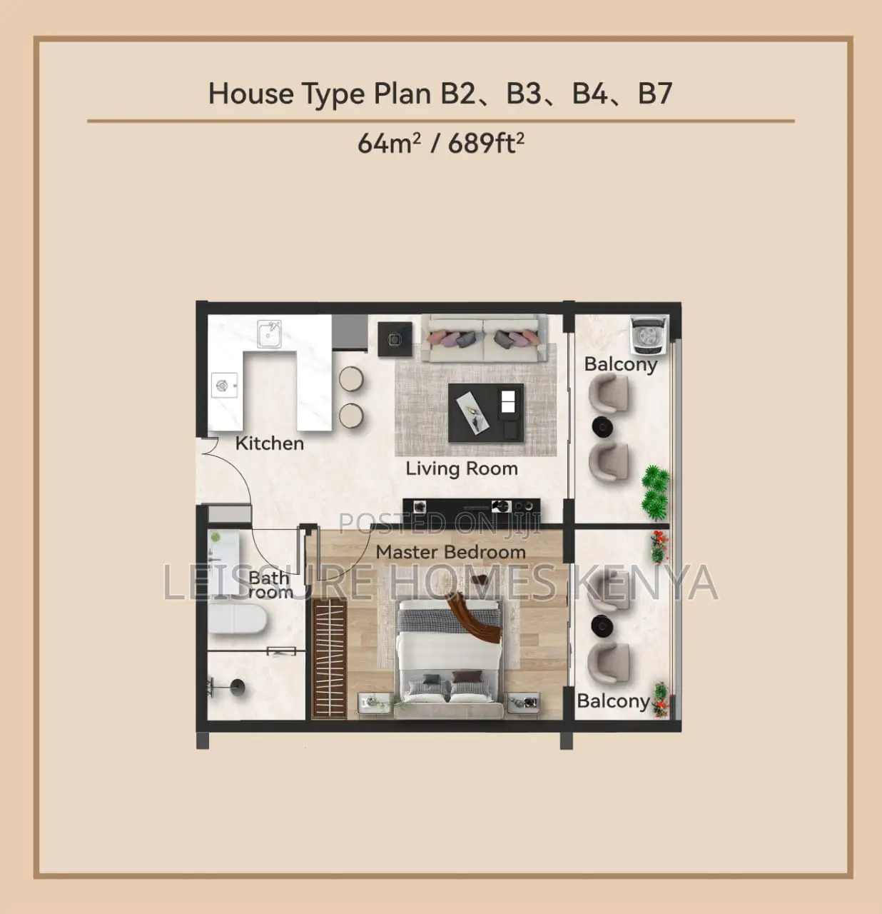 1bdrm Apartment in Kileleshwa for sale