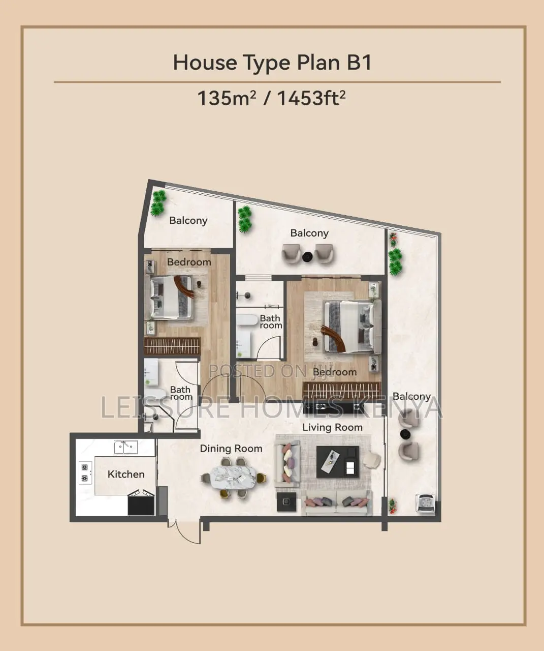 1bdrm Apartment in Kileleshwa for sale