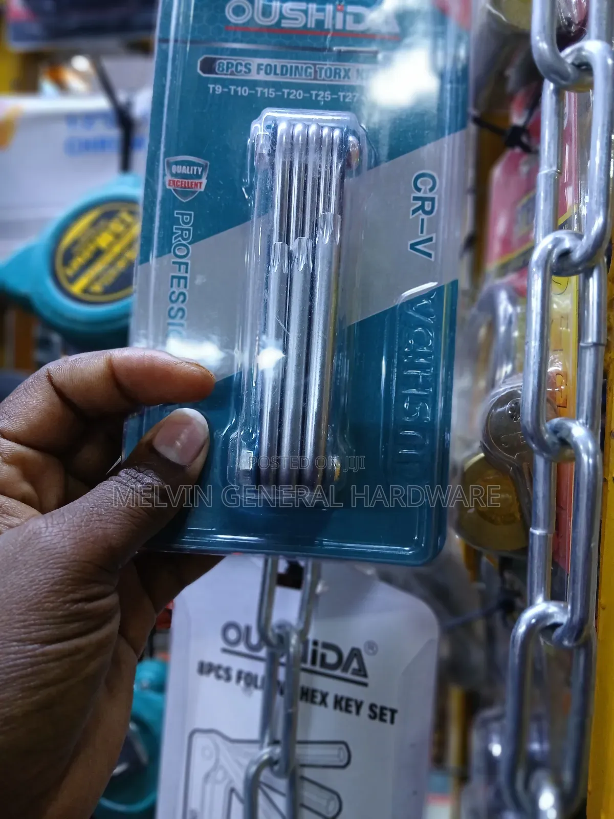 Oushida Torx Hex Keys Folded