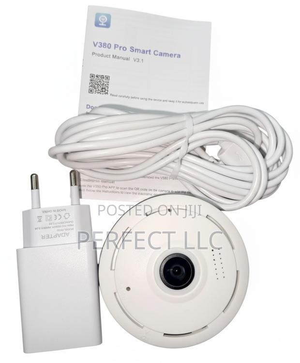 Brand New V380 Fish Eye Indoor Nanny Camera - main view