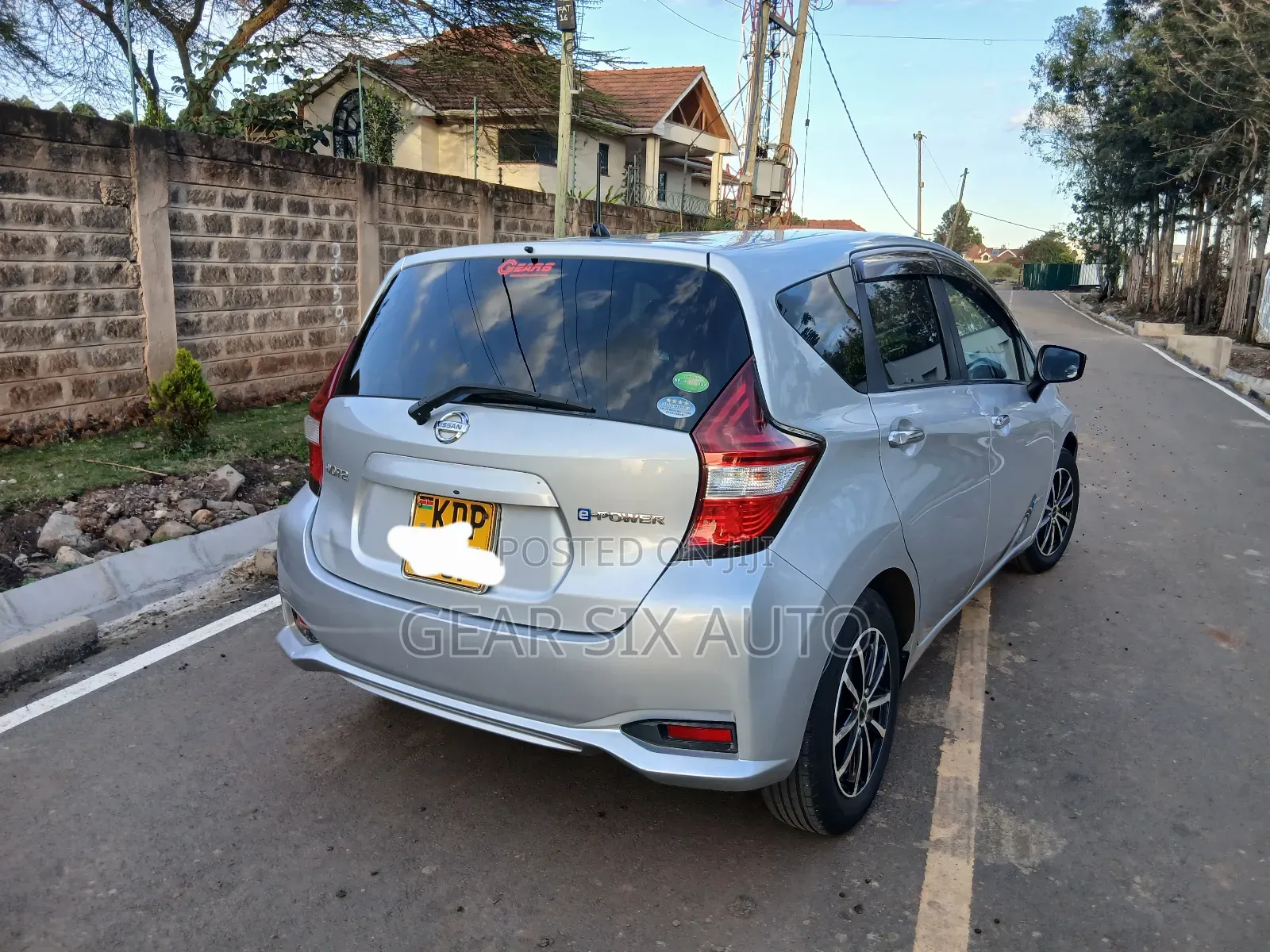 Nissan Note 2017 Silver