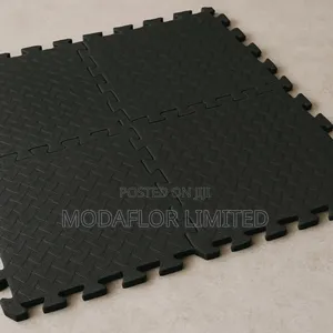 Heavy-Duty Interlocking Gym Mats – Shock Absorbent Durable!